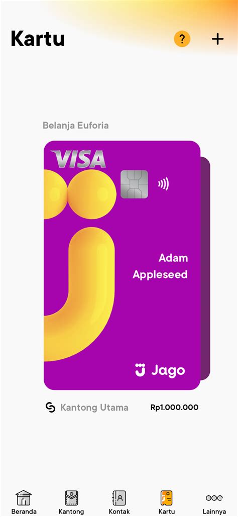 bank jago debit card